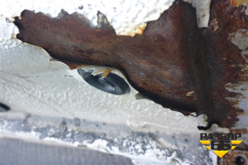 Лонжерон передний правый для Opel Corsa D с 2006-2014г (Корса Д)