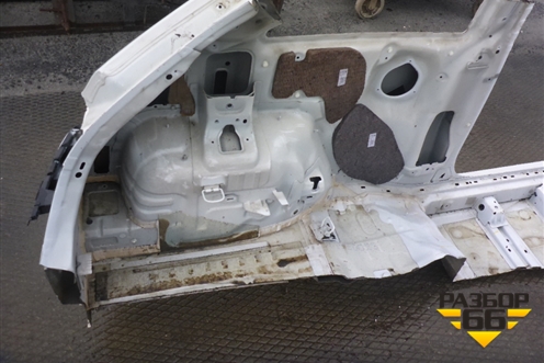 Крыло заднее левое (3-х дверный кузов) для Opel Corsa D с 2006-2014г (Корса Д)