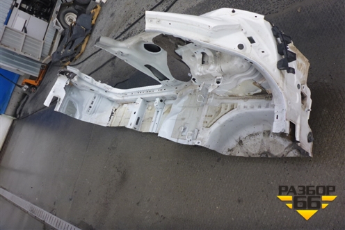 Крыло заднее правое (3-х дверный кузов) для Opel Corsa D с 2006-2014г
