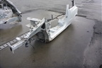 Боковина кузова левая (3-х дверный хетчбэк) для Opel Corsa D с 2006-2014г