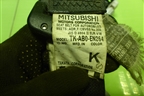 Ремень безопасности задний левый (TKAB0EN264) для Mitsubishi Lancer-9  с 2003-2008г