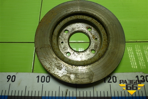 Диск тормозной передний вентилируемый (4 шпильки) для Mitsubishi Lancer-9  с 2003-2008г (Лансер)