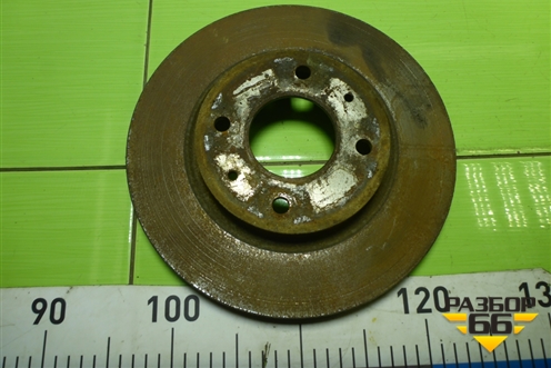 Диск тормозной передний вентилируемый (4 шпильки) для Mitsubishi Lancer-9  с 2003-2008г (Лансер)