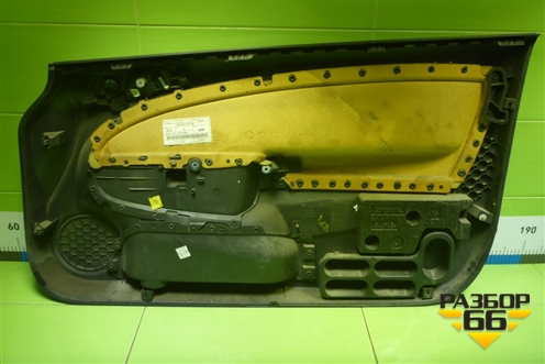 Обшивка двери передней левой под электрику (3-х дверный кузов) (13232890) для Opel Corsa D с 2006-2014г (Корса Д)