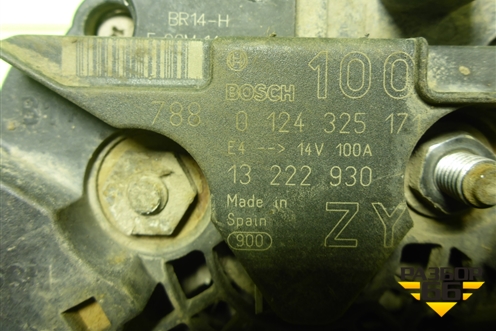 Генератор (1.2л Z12XEP) (13222930) для Opel Corsa D с 2006-2014г (Корса Д)