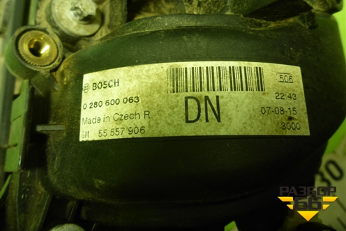 Коллектор впускной (1.2л Z12XEP) (55557906) для Opel Corsa D с 2006-2014г (Корса Д)