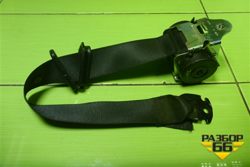 Ремень безопасности задний левый (13251319) для Opel Corsa D с 2006-2014г (Корса Д)