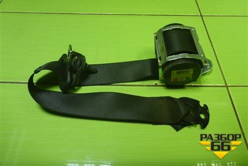 Ремень безопасности задний левый (13251319) для Opel Corsa D с 2006-2014г (Корса Д)