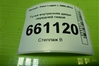 Ручка внутренняя двери передней левой (7700830078) для Renault Logan с 2004-2015г (Логан)