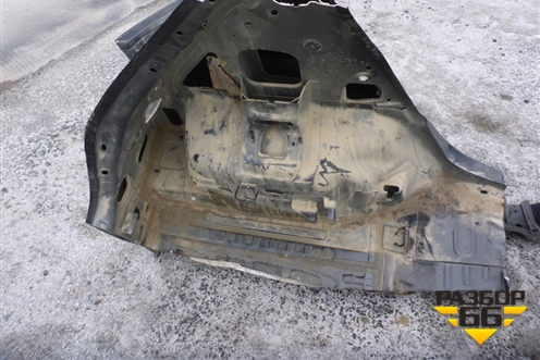 Крыло заднее левое (5ти дверный кузов) для Opel Corsa D с 2006-2014г (Корса Д)