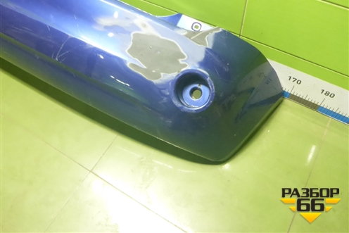 Бампер задний (не оригинал) для Ford Fiesta с 2001-2008г (Фиеста 5)