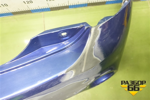 Бампер задний (не оригинал) для Ford Fiesta с 2001-2008г (Фиеста 5)