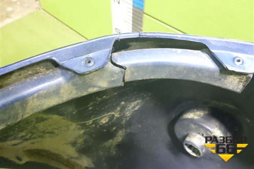 Бампер задний (не оригинал) для Ford Fiesta с 2001-2008г (Фиеста 5)