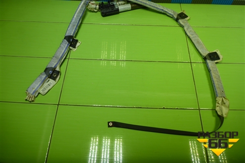 Подушка безопасности боковая шторка правая (5ти дверный кузов) (13150705) для Opel Corsa D с 2006-2014г (Корса Д)