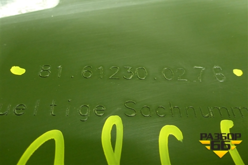 Крыло переднее левое передняя часть  (81612300276) для MAN TGX с 2007г (ТГХ)