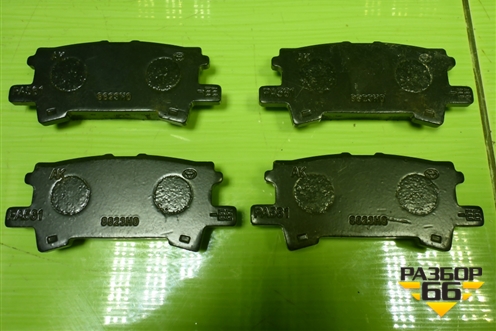 Колодки тормозные задние (новые) (0446648060) для Lexus RX 300/330/350 с 2003-2009г (РХ)