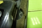 Накладка двери задней правой (уголок) (K2A1506G0) для Kia Spectra с 2001г (Спектра)