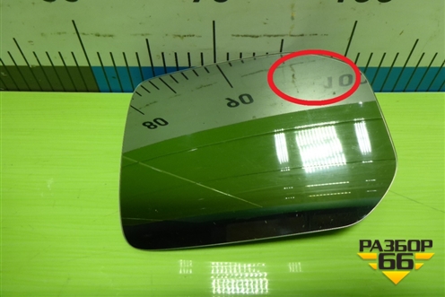 Стекло зеркала левого для Haval Dargo с 2022г (Дарго)