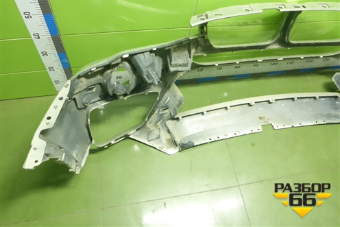 Бампер передний (под омыватели) (51117338533) для BMW X4 F26 с 2014г (Х4 Ф25)