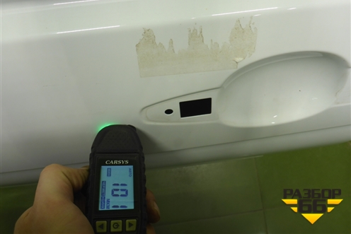 Дверь передняя левая (6101100XKZ8PB) для Haval M6 с 2021г (М6)