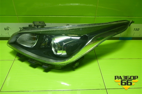 Фара левая (до 2020г галоген) (92101H0100) для Kia Rio с 2017г (Рио 4)