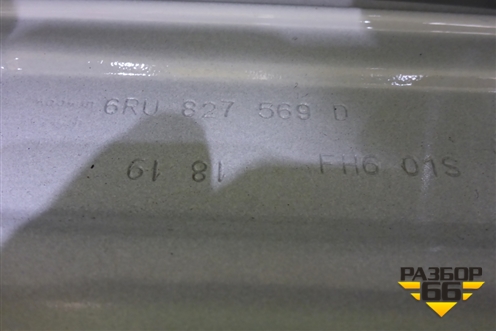 Крышка багажника (после 2015г) (6RU827569) для Volkswagen Polo (седан) с 2010г (Поло)