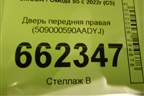 Дверь передняя правая (509000590AADYJ) для OMODA S5 с 2022г (С5)