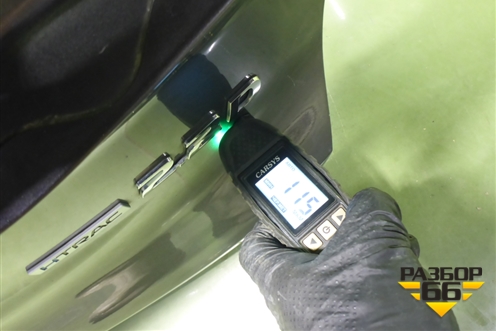 Дверь багажника без стекла (72800S1100) для Hyundai Santa Fe с 2018-2024г (Санта Фе)