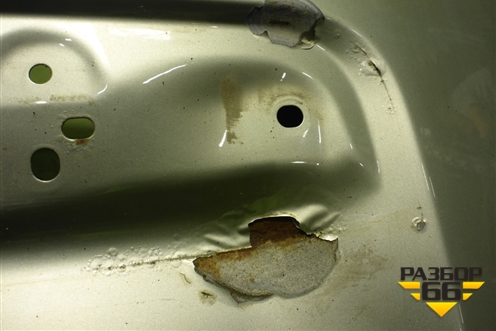 Дверь багажника без стекла (901005006R) для Renault Duster I с 2010-2021г (Дастер)