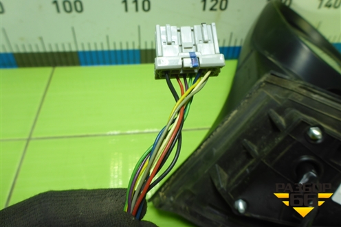 Зеркало левое электрическое (9 контактов) (76251SMGG31) для Honda Civic 5D с 2005-2011г (Цивик)