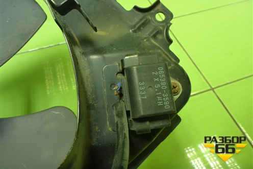 Вентилятор охлаждения радиатора (7 лопастей) для Honda Civic 5D с 2005-2011г (Цивик)