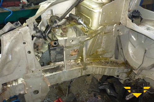 Лонжерон передний правый для Renault Symbol с 2008г