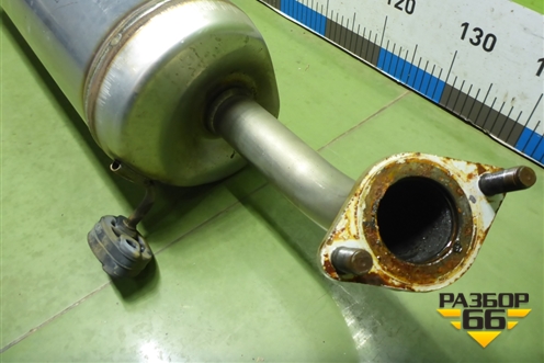 Глушитель задняя часть (1.6л G4FC) (287104Y000) для Kia Rio с 2011-2016г (Рио 3)