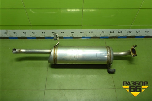 Глушитель задняя часть (1.6л G4FC) (287104Y000) для Kia Rio с 2011-2016г (Рио 3)