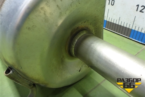 Глушитель задняя часть (1.6л G4FC) (287104Y000) для Kia Rio с 2011-2016г (Рио 3)