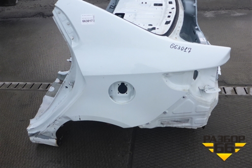 Крыло заднее левое (седан) для Kia Rio с 2011-2016г (Рио 3)