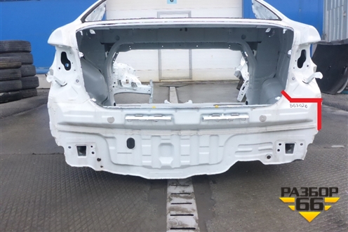 Крыло заднее правое (седан) для Kia Rio с 2011-2016г (Рио 3)