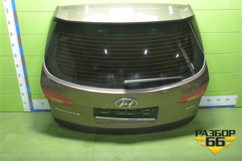 Дверь багажника со стеклом (737002W020) для Hyundai Santa Fe с 2012-2018г (Санта Фе) Дверь багажника со стеклом (737002W020) для Hyundai Santa Fe с 2012-2018г (Санта Фе)