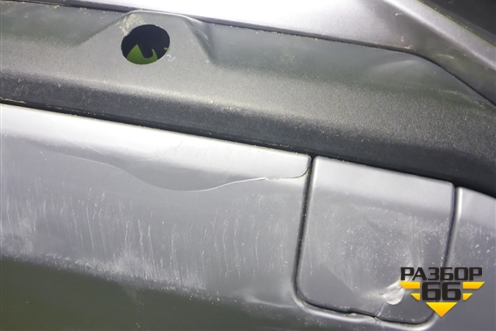 Юбка заднего бампера (под парктроник) (8891868414) для Geely Atlas 2 с 2023г (Атлас)