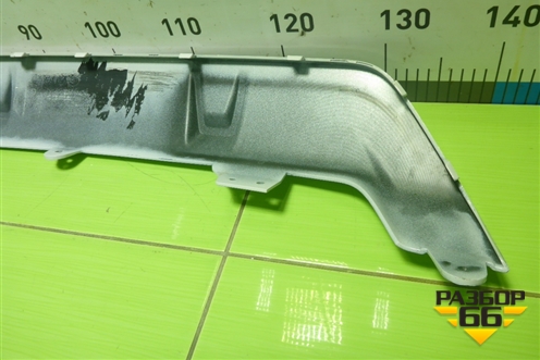 Накладка заднего бампера (на юбку M-пакет) (51128089547) для BMW X5 G05 с 2018г (Х5 Г05)