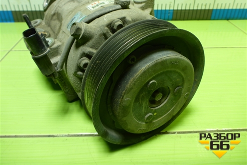 Компрессор кондиционера (2.4л G4KE) (977011U500) для Hyundai Santa Fe с 2012-2018г (Санта Фе)
