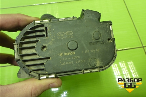 Заслонка дроссельная электрическая (2.4л G4KE) (3510025400) для Hyundai Santa Fe с 2012-2018г (Санта Фе)