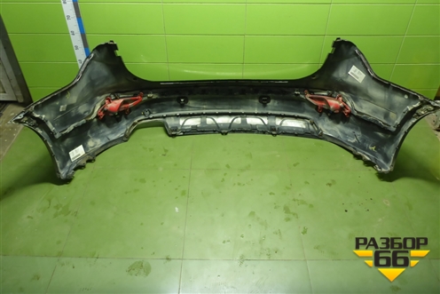 Бампер задний (до 2015г) (866112W000) для Hyundai Santa Fe с 2012-2018г (Санта Фе)