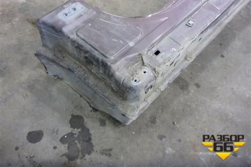 Порог со стойкой левый для Hyundai Santa Fe с 2012-2018г (Санта Фе)