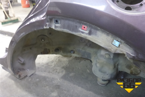 Крыло заднее левое для Hyundai Santa Fe с 2012-2018г (Санта Фе)