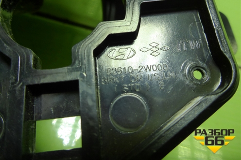 Ручка внутренняя двери передней левой (826102W000) для Hyundai Santa Fe с 2012-2018г (Санта Фе)