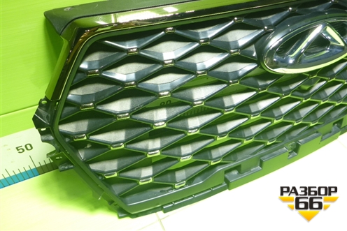 Решетка радиатора (под камеру) (602001812AA) для Chery Tiggo 7 Pro Max с 2022г (Тиго 7 Про Макс)