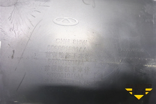 Решетка в передний бампер центральная (602001891AA) для Exeed LX с 2019-2024г (ЛХ)