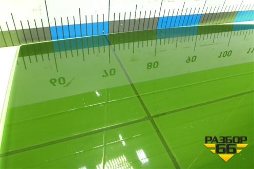 Стекло двери задней левой (седан) для Hyundai Elantra 3 (XD) с 2000-2010г (Элантра)