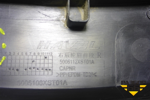 Накладка двери задней правой (5006112XST01A) для Haval Jolion с 2021г (Джолион)